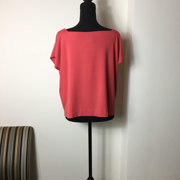 Eileen Fisher Tops - NWT Eileen Fisher Squnk S/S Crop Top Sz L A24